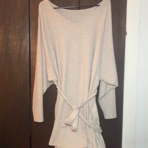 Cozy sweater dress
